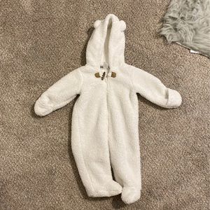 Carters fleece snowsuit